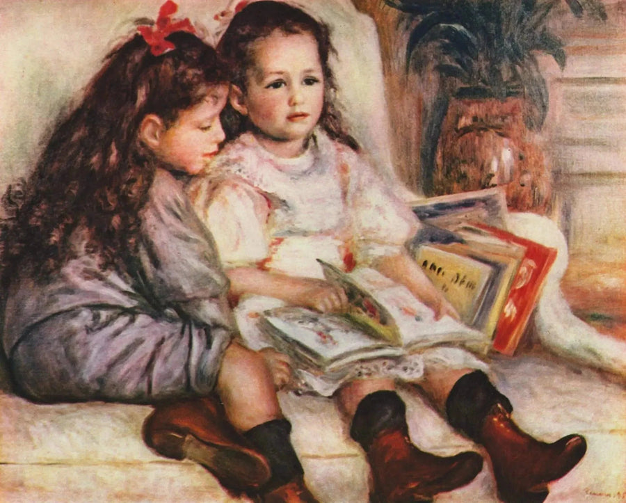 Barnen av Martial Caillebotte - Pierre-Auguste Renoir