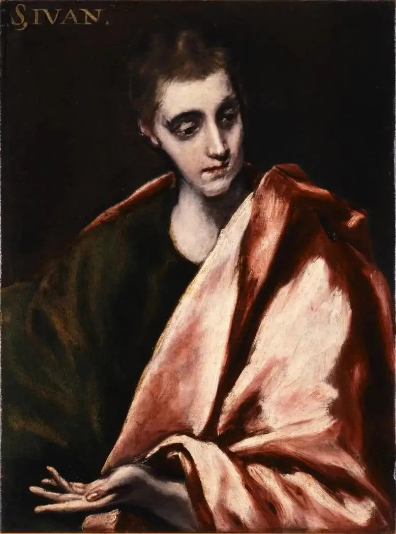Johannes evangelisten (Oviedo) - El Greco