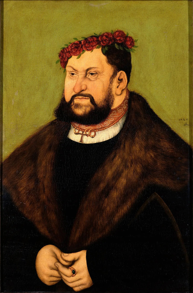 Jean le Constant, elektör av Sachsen - Lucas Cranach den äldre