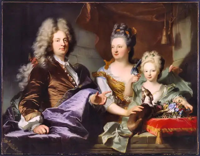 Jean Le Juge och hans familj - Hyacinthe Rigaud