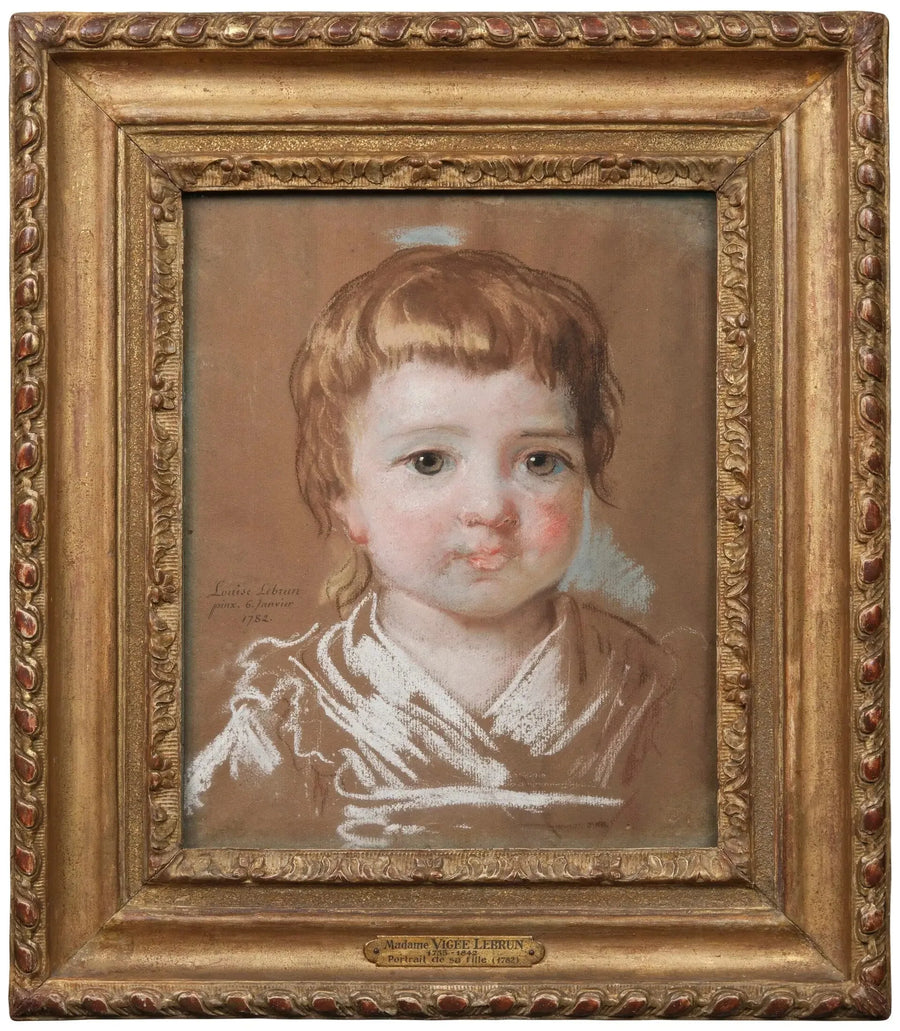 Jeanne Julie Louise Lebrun, konstnärens dotter, två år - Élisabeth Vigée Le Brun