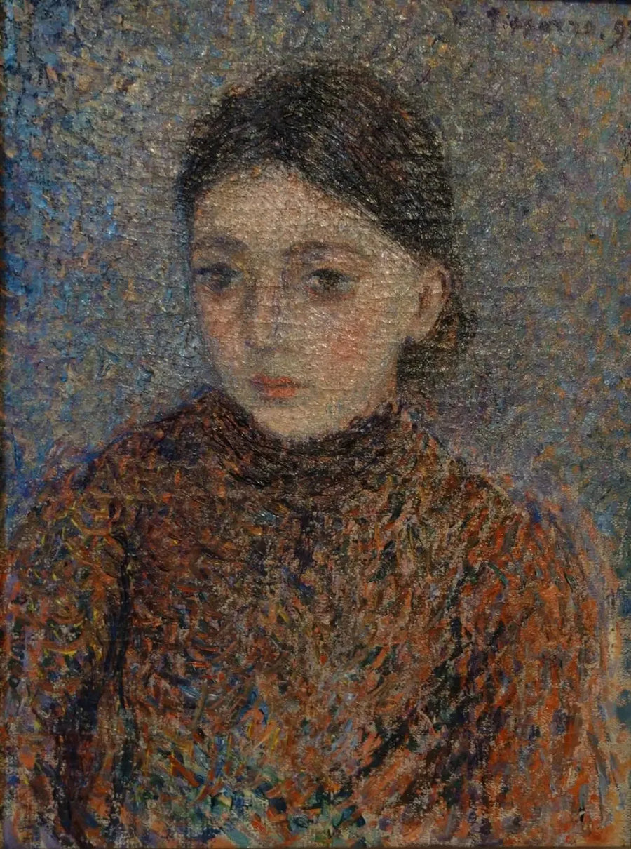 Jeanne Pissarro, kallad Cocotte, i buste - Camille Pissarro