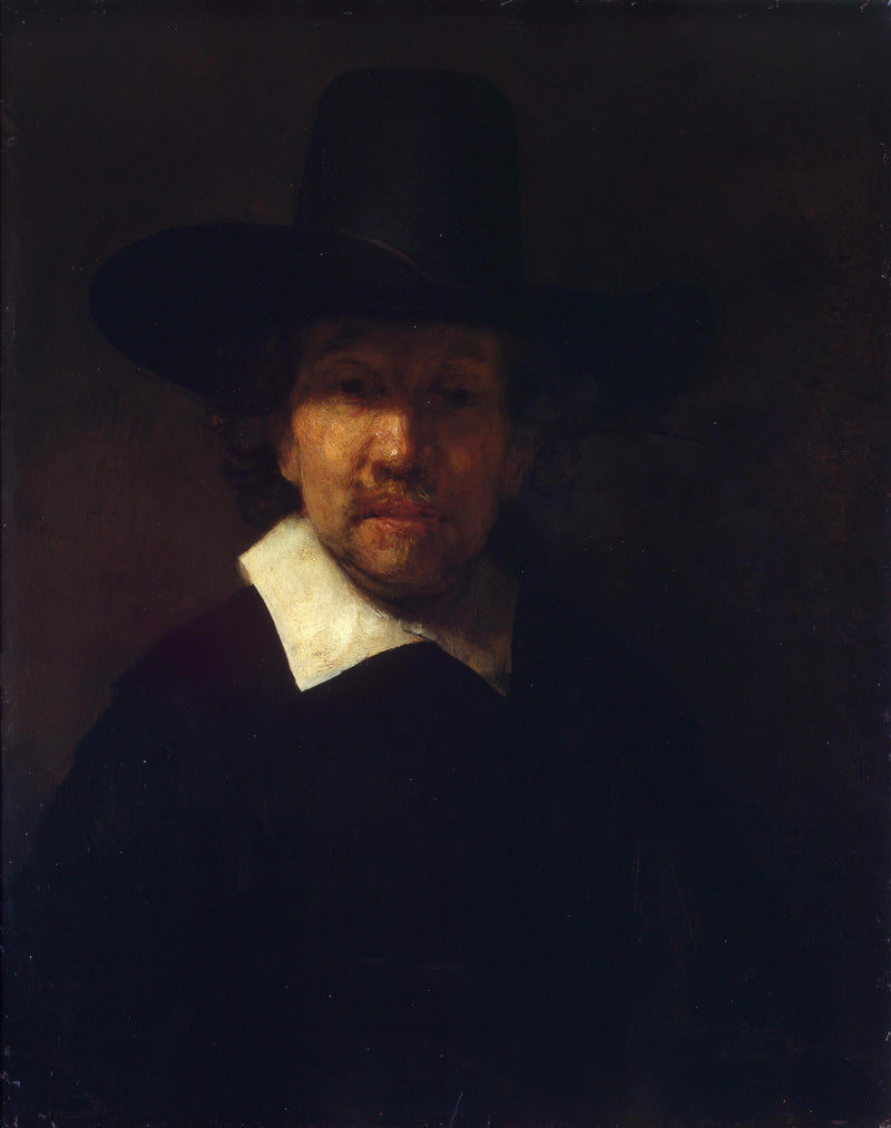 Porträtt av Jérémie de Decker - Rembrandt