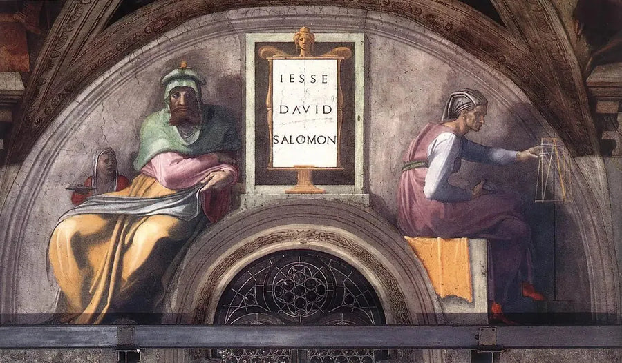 Jesse, David och Salomo - Michelangelo