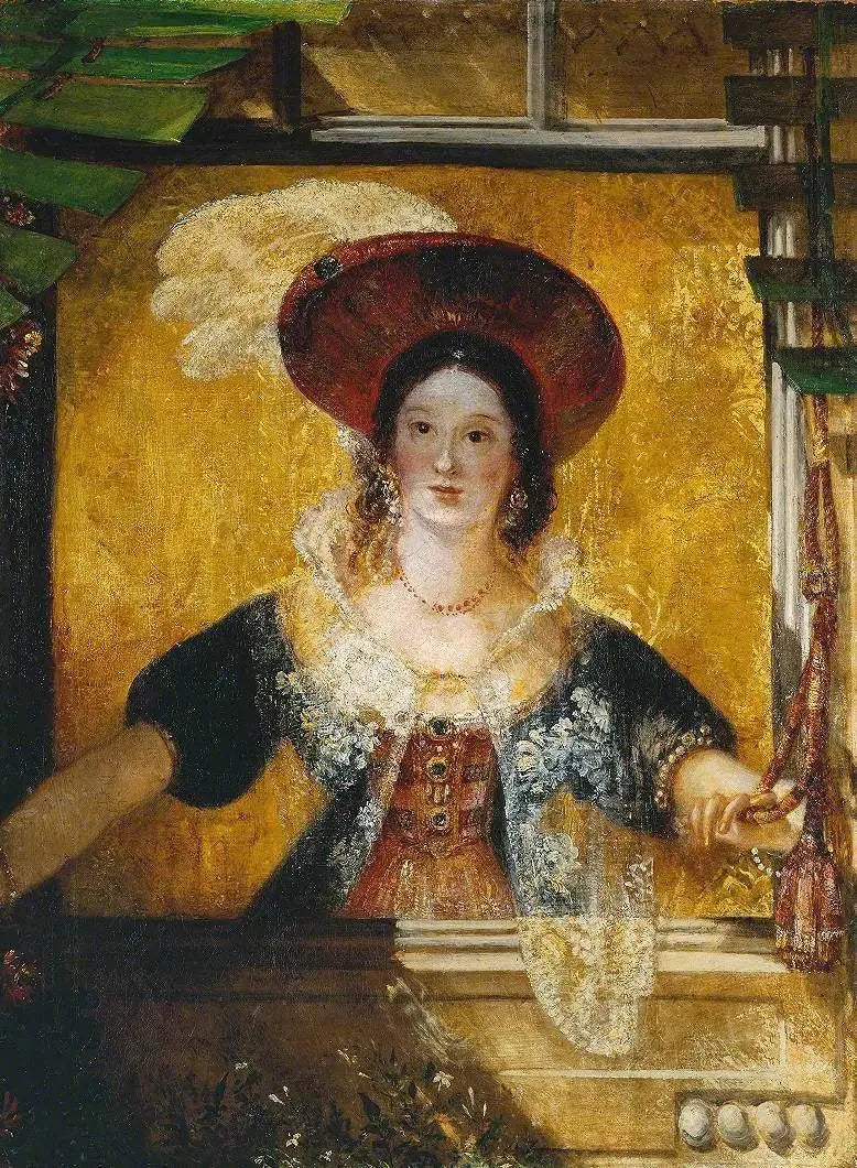 Jessica (från William Shakespeares Köpmannen i Venedig, Akt II, sc.v) - J. M. W. Turner