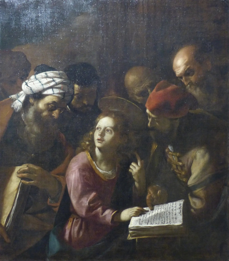 Jesus bland lärjungarna - Mattia Preti
