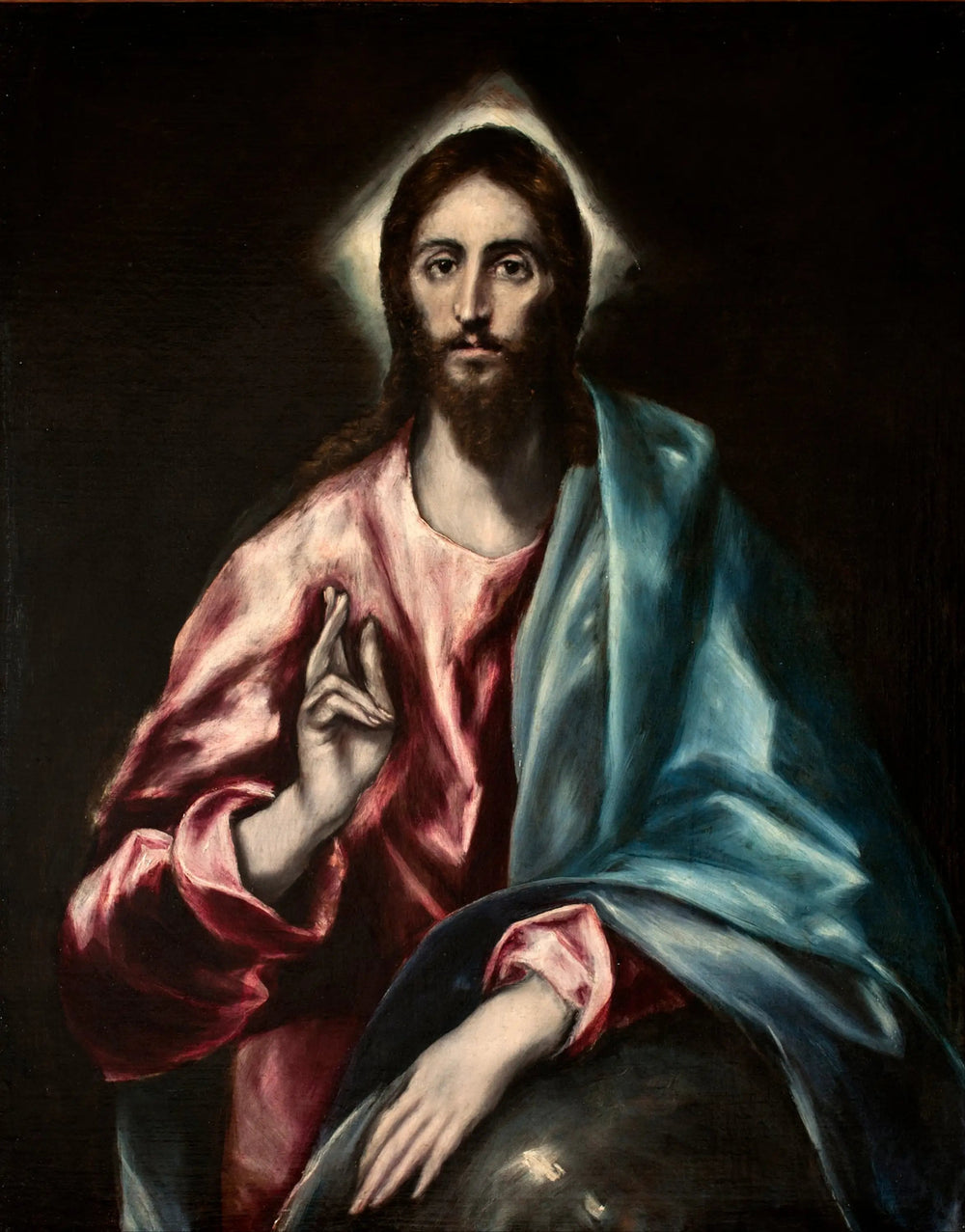 Jésus-Christ - El Greco image 1 copie de tableau peinte à la main