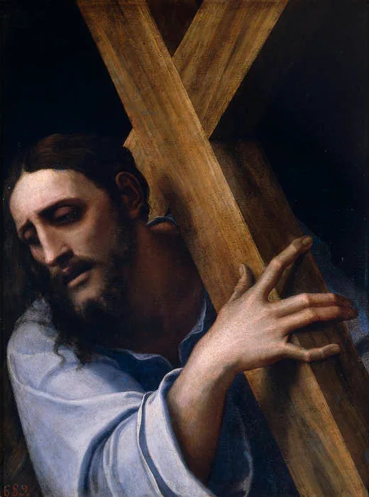 Jesus Kristus bär korset - Sebastiano del Piombo