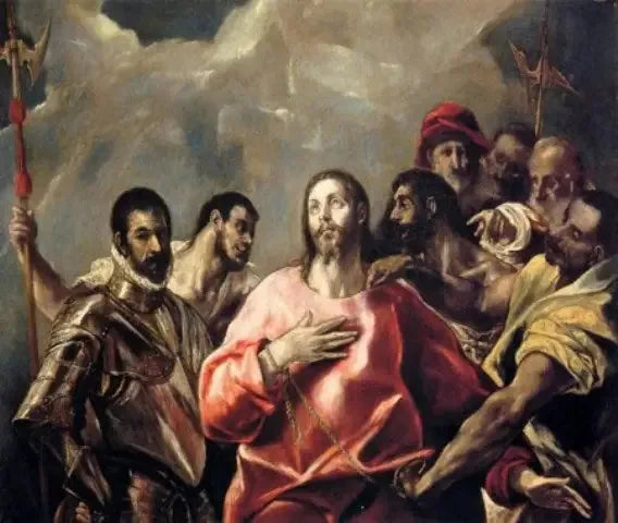 Jesus avklädd sina kläder - El Greco