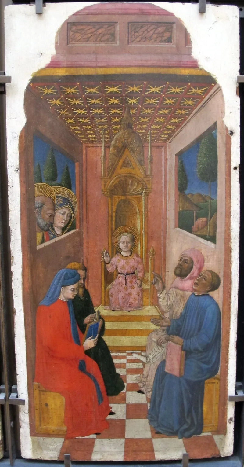 Jesus bland lärde - Giovanni Francesco da Rimini