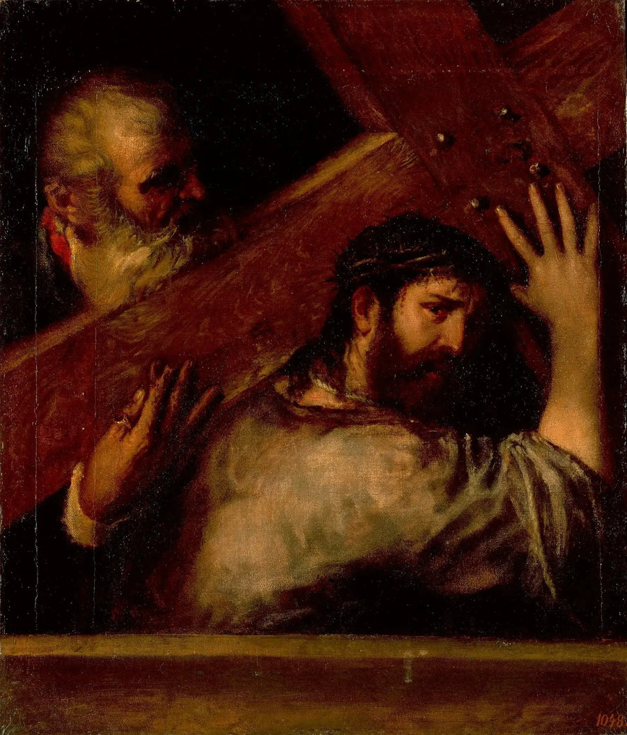 Jesus bär sitt kors - Titian