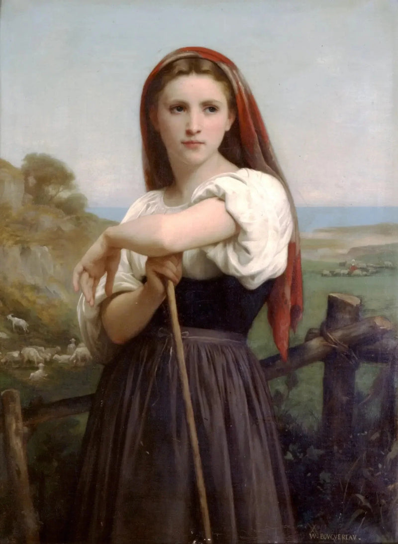 Ung herde - Bouguereau