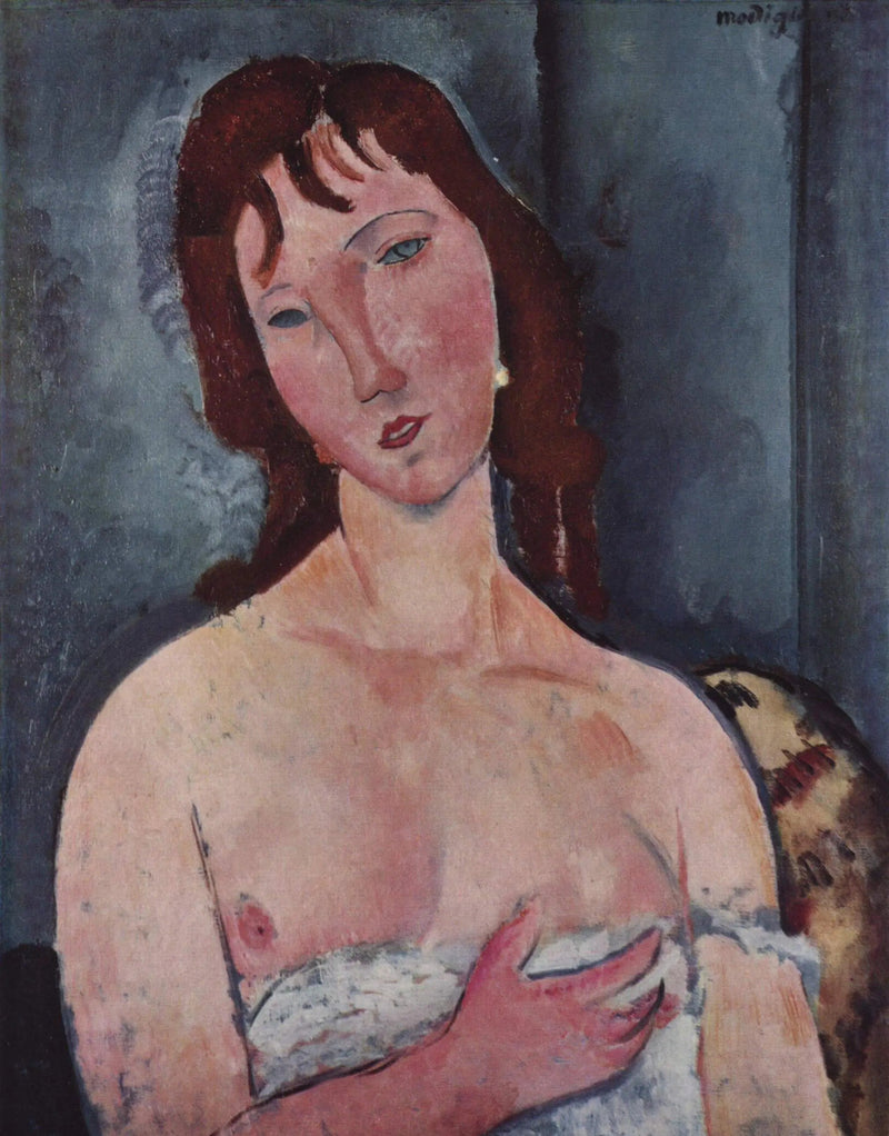 Ung Kvinna - Amedeo Modigliani