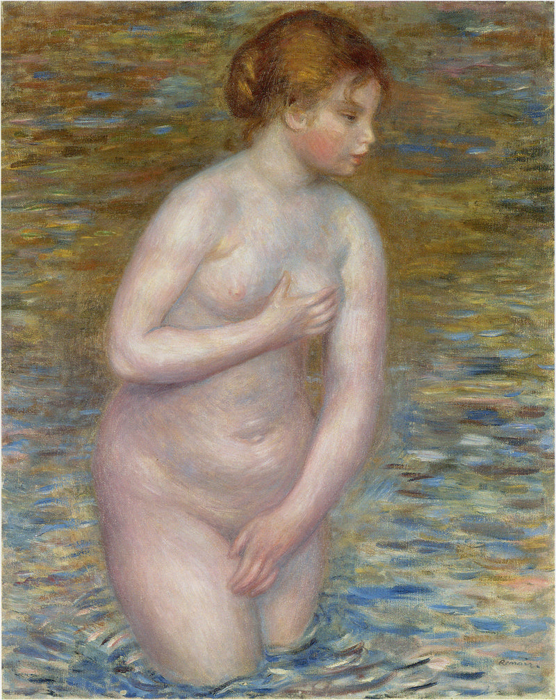 Nu i vattnet - Pierre-Auguste Renoir