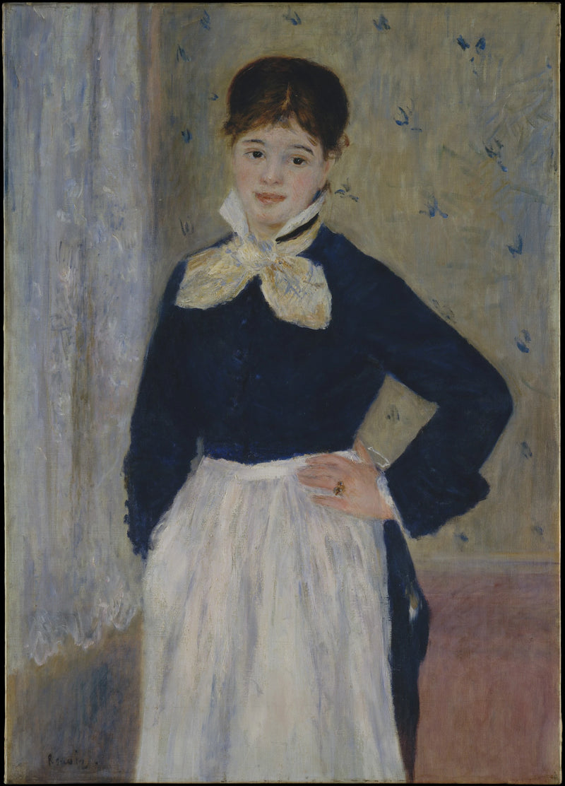 Servitris på restaurang Duval - Pierre-Auguste Renoir