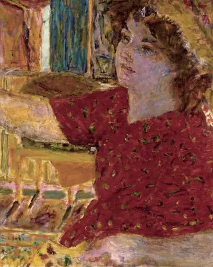 UNG KVINNA MÅLAR - Pierre Bonnard
