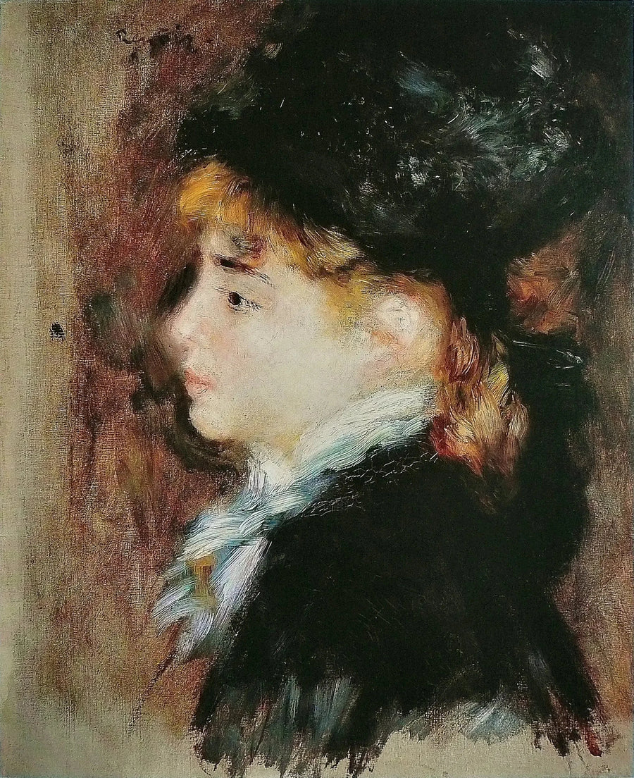 Porträtt som kallas Margot - Pierre-Auguste Renoir