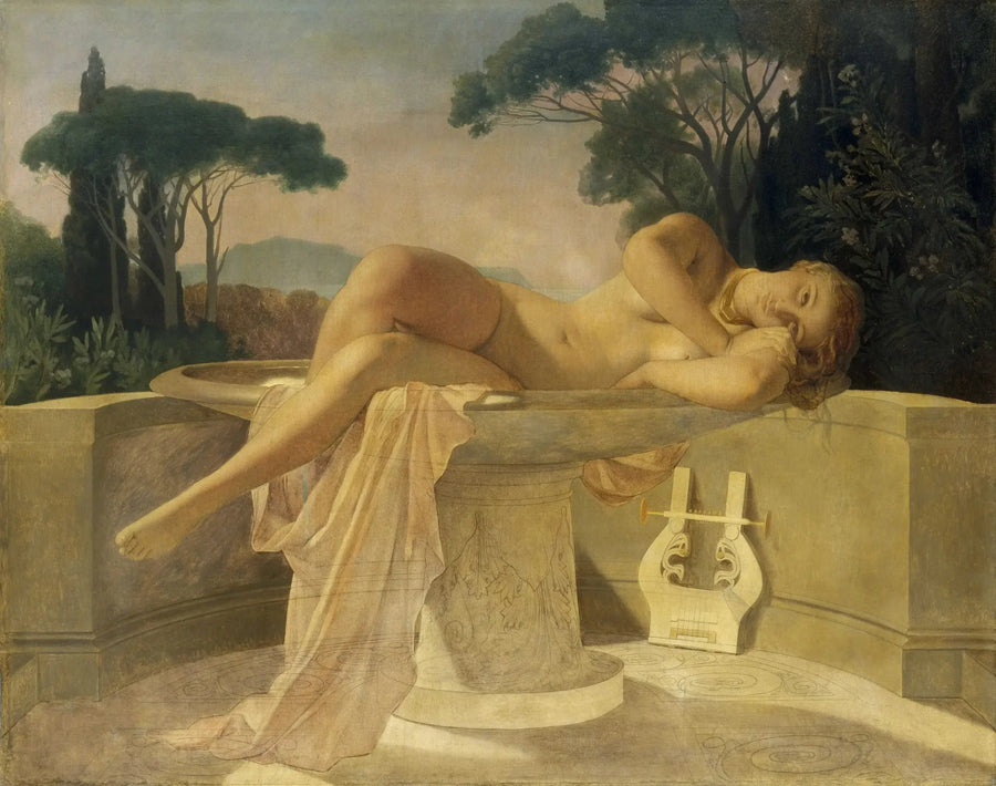 Ung flicka i en vas - Paul Delaroche