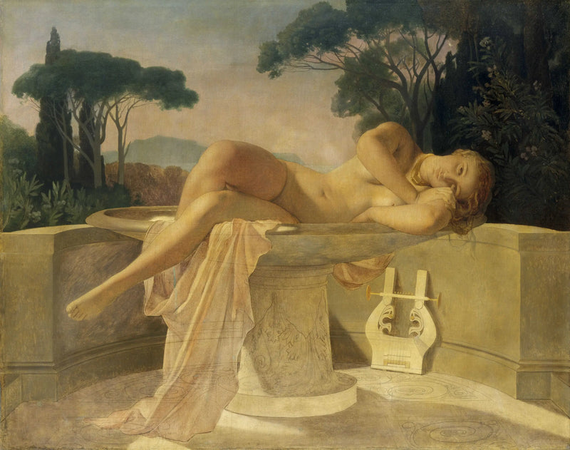 Ung flicka i en vas - Paul Delaroche