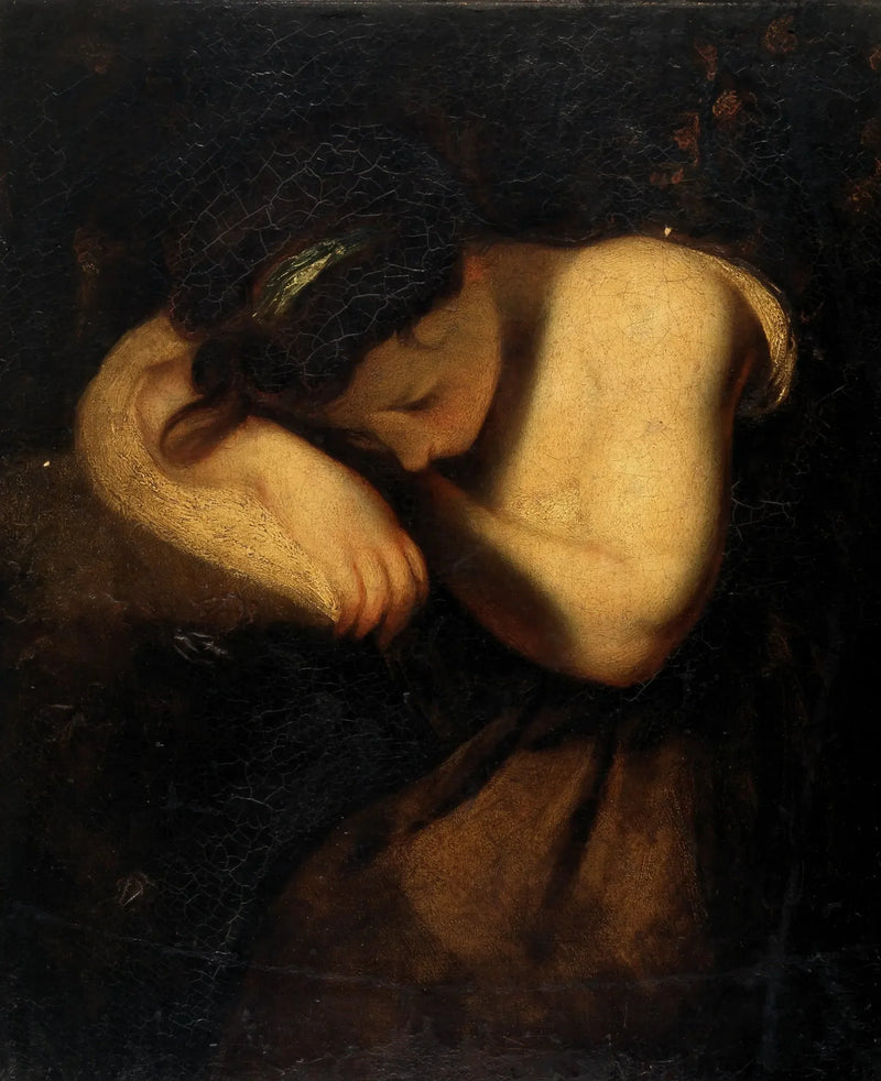 Ung flicka som somnar - Joshua Reynolds
