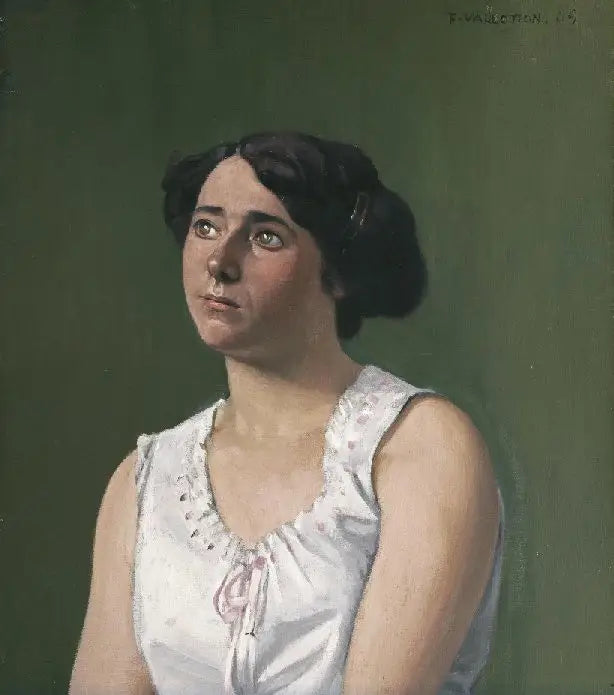 Ung flicka - Félix Vallotton