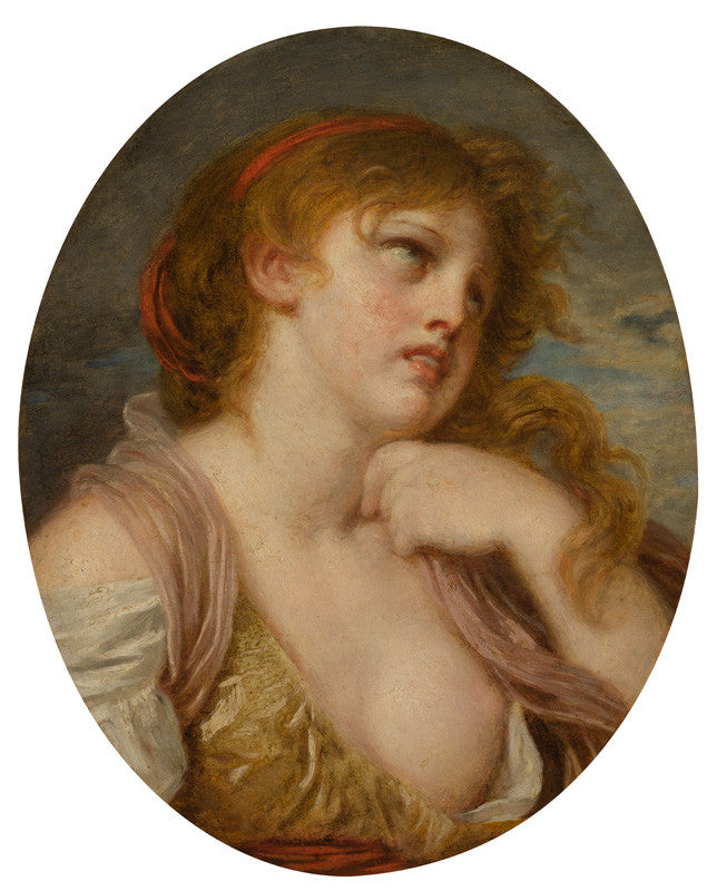 Ung flicka - Jean-Baptiste Greuze