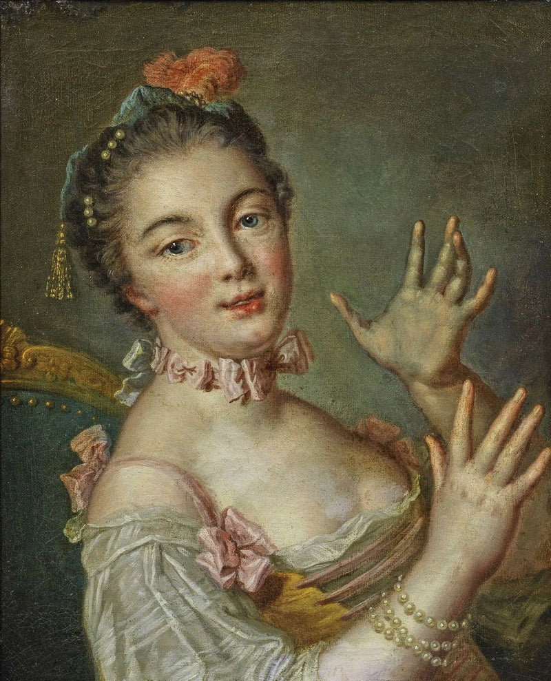 Ung flicka - François Boucher