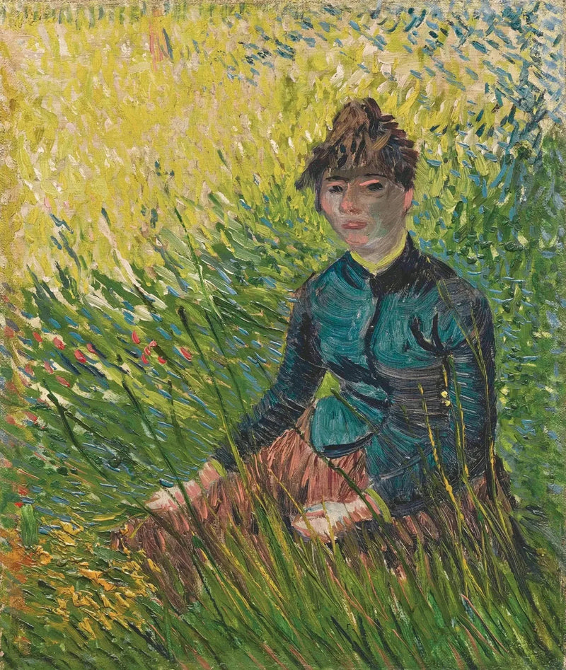 Kvinna i en vetefält - Vincent van Gogh