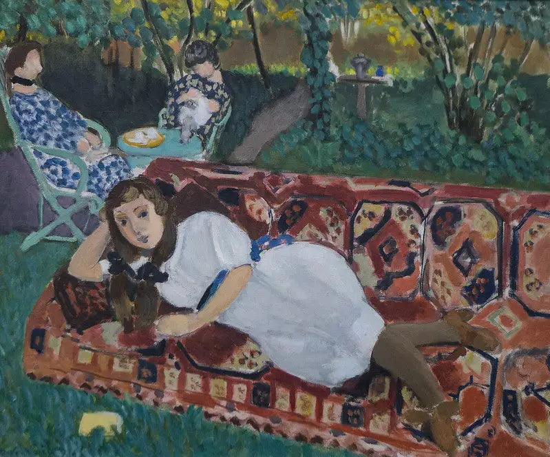 Ungdomar i trädgården - Henri Matisse