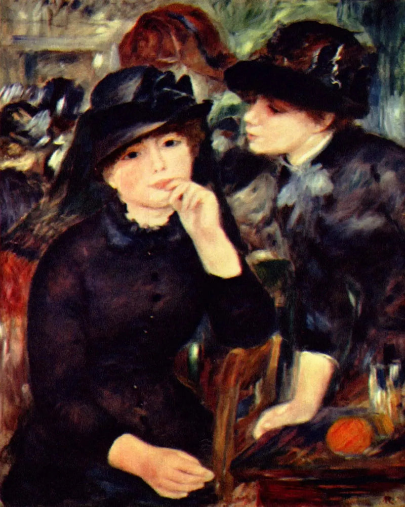 Ungdomar i svart - Pierre-Auguste Renoir