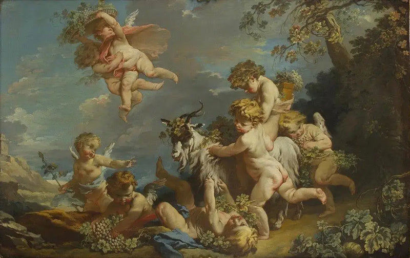 Barnlek eller Höst - François Boucher