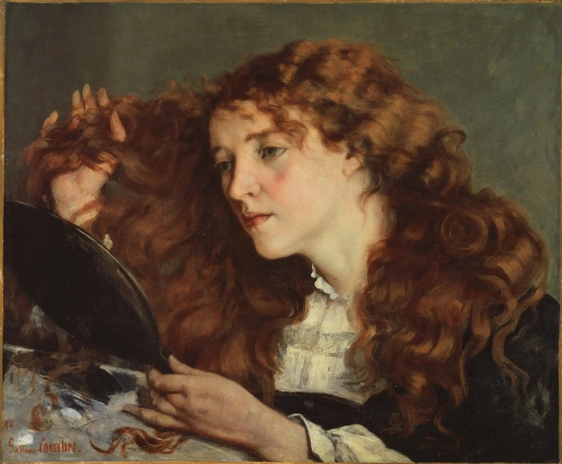 Jo, den vackra irländska - Gustave Courbet