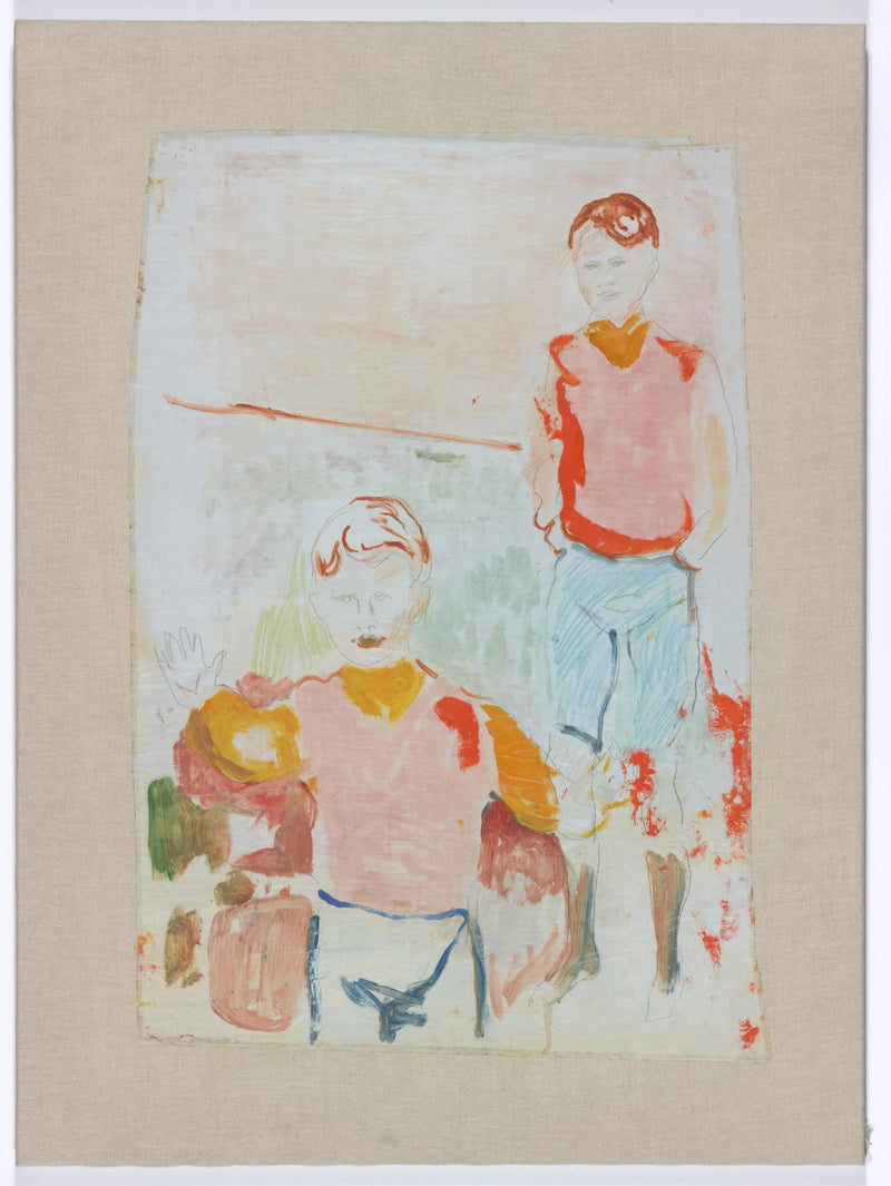 Johan Martin och Sten Stenersen - Edvard Munch