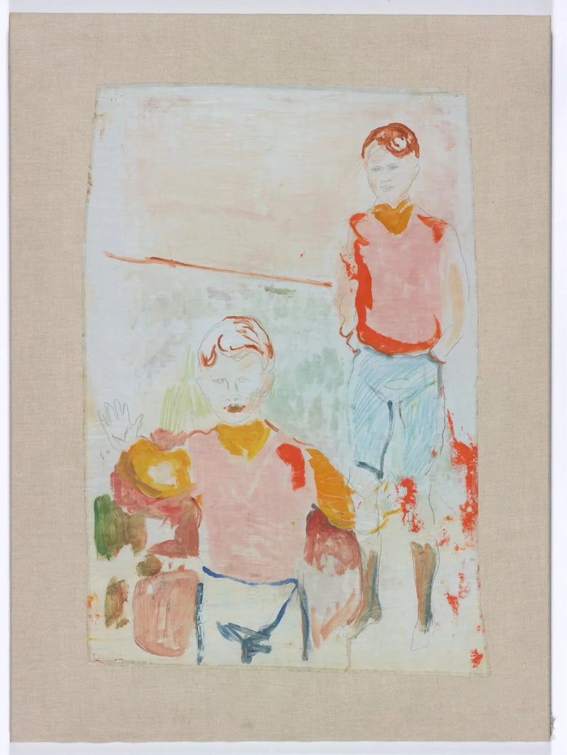 Johan Martin och Sten Stenersen - Edvard Munch