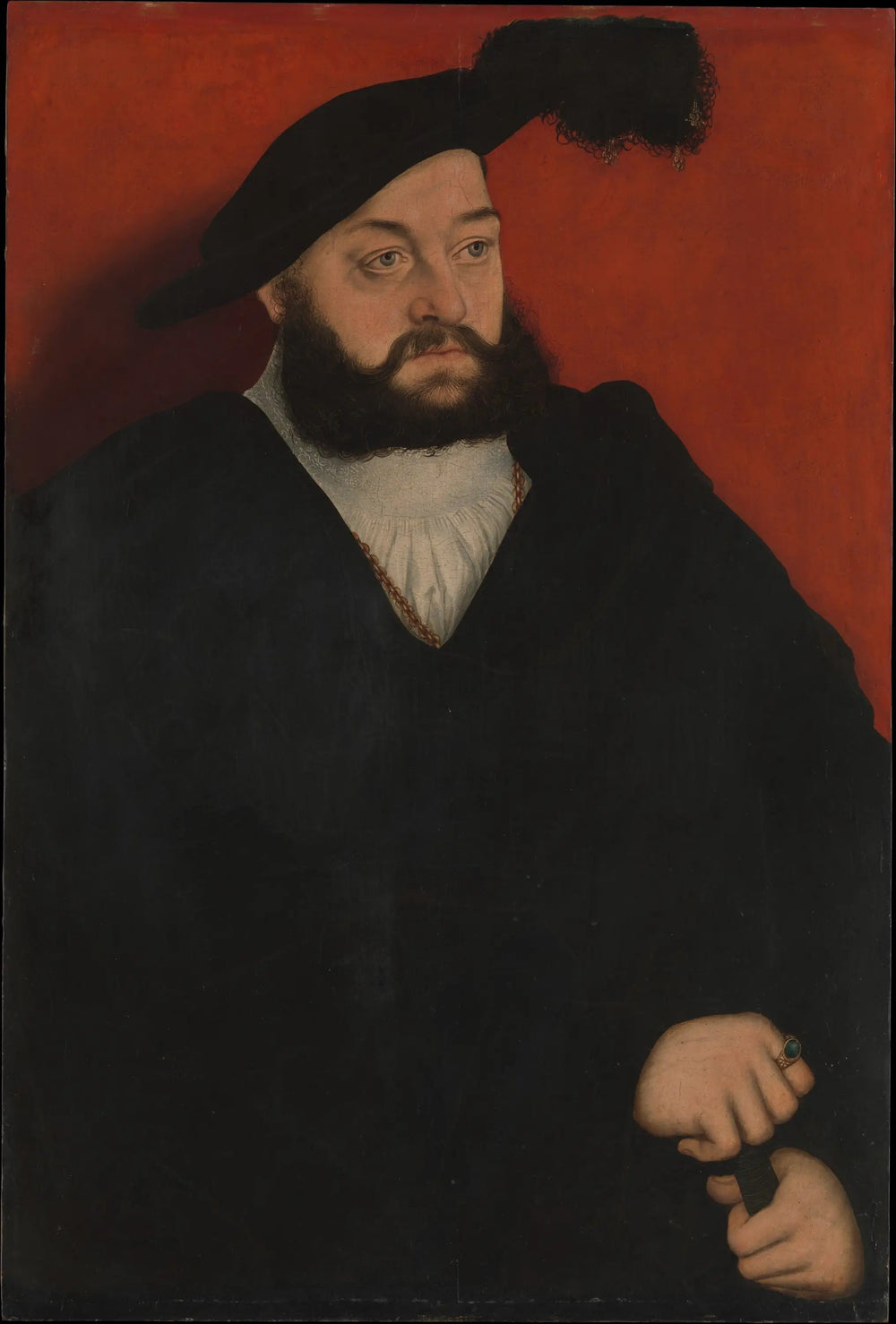 Johann (1498–1537), duc de Saxe - Lucas Cranach the Elder image 1 reproduction réalisée par Alpha Reproduction