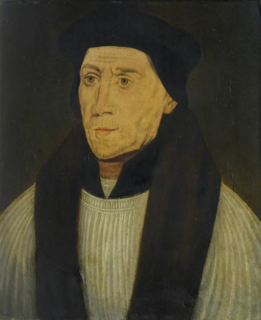 John Fisher (1459–1535), biskop av Rochester, Första damen Margaret Professor i teologi (1503), romersk-katolsk martyr - Hans Holbein den yngre