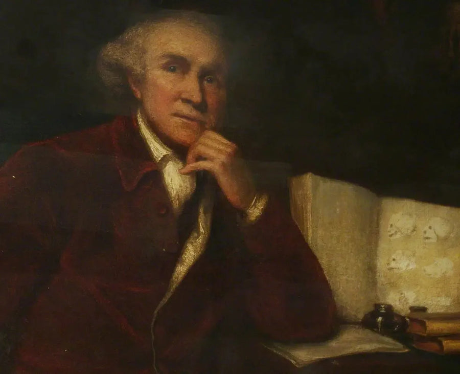 John Hunter, adelsman, bonde i detta rum - Joshua Reynolds