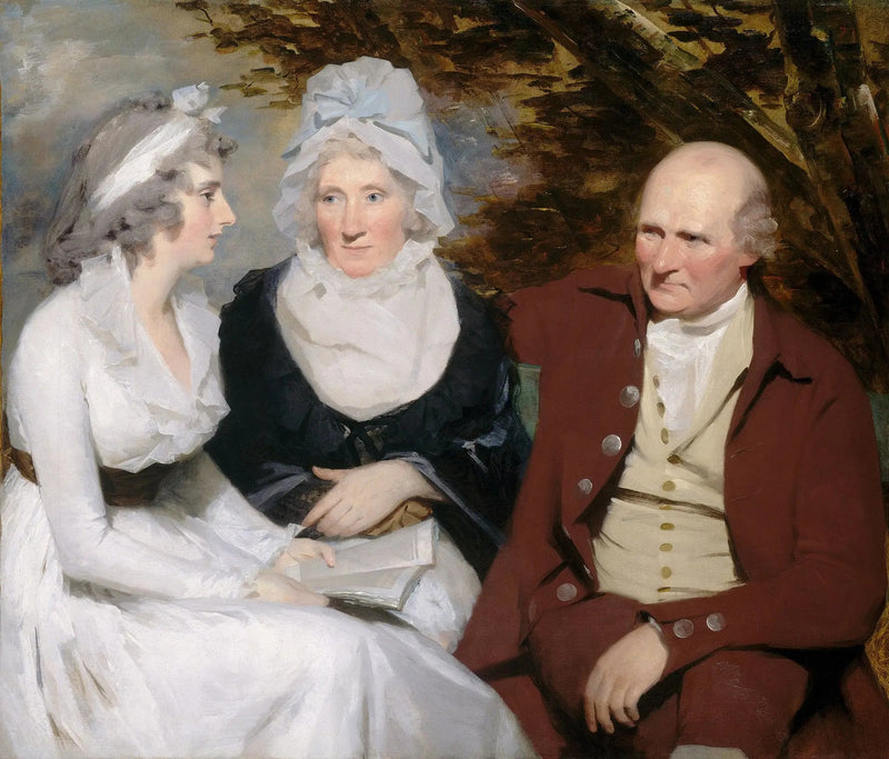 John Johnstone, Betty Johnstone och Mlle Wedderburn - Henry Raeburn