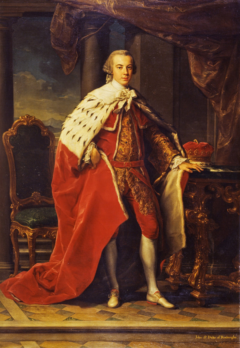 John Ker, 3:e hertig av Roxburghe, 1740 - 1804. Bibliophile - Pompeo Batoni