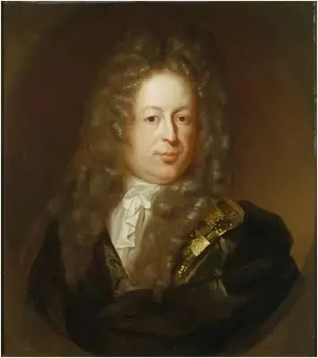 John Lowther, 1:e vicomte de Lonsdale (1655–1700), förste lord av skattkammaren och lord av det privata sigillet - Hyacinthe Rigaud