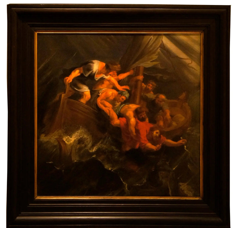 Jonas kastad i havet - Peter Paul Rubens