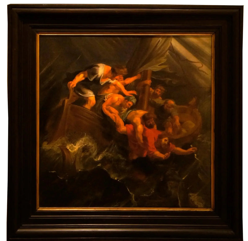 Jonas kastad i havet - Peter Paul Rubens
