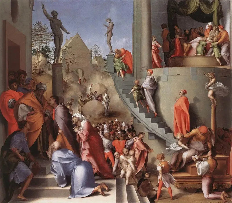 Joseph i Egypten - Pontormo