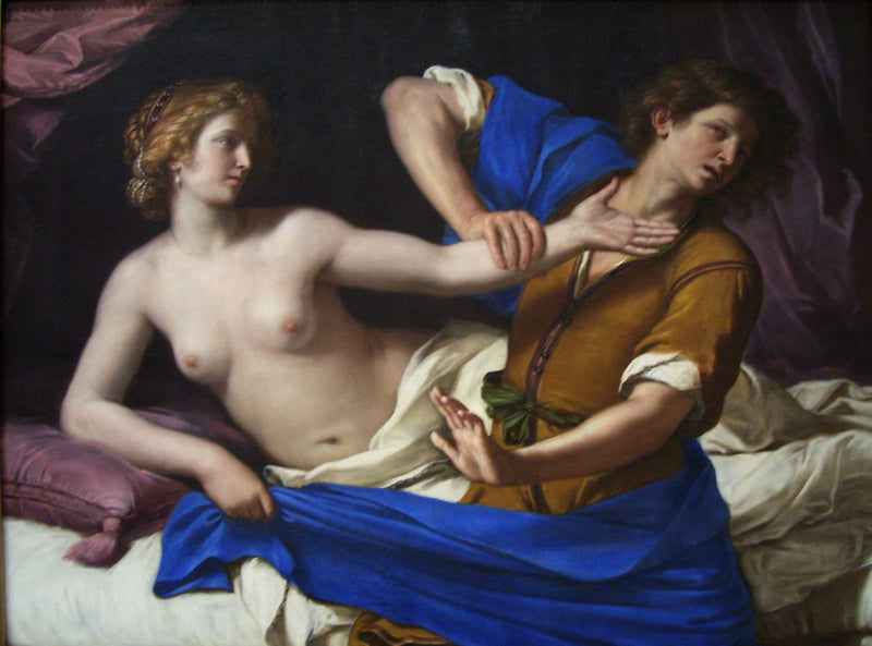 Joseph och Potifars hustru - Guercino