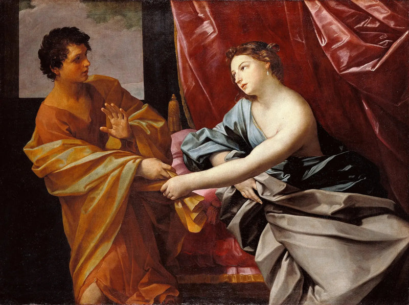 Joseph och Potifars hustru - Guido Reni