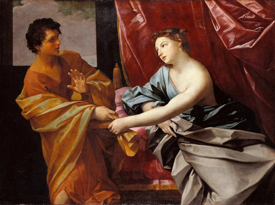 Joseph och Potifars hustru - Guido Reni