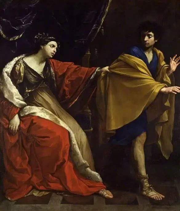 Joseph och Potifars hustru - Guido Reni