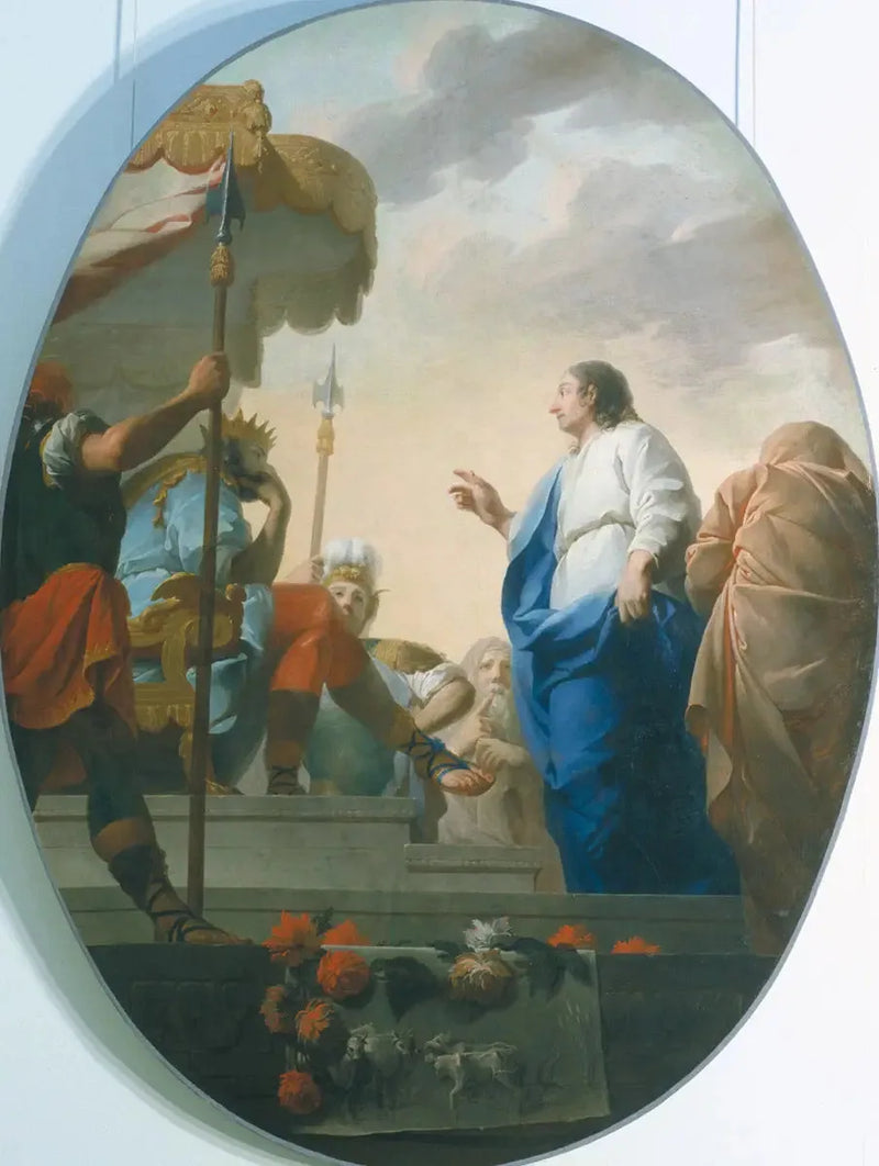 Joseph förklarar faraos drömmar - Pierre Subleyras
