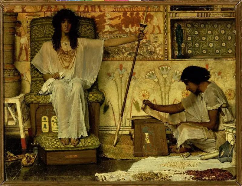 Joseph, övervakare av faraos förråd - Lawrence Alma-Tadema