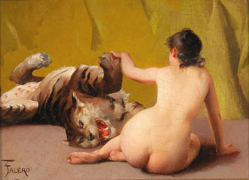Leka med tigern - Luis Ricardo Falero